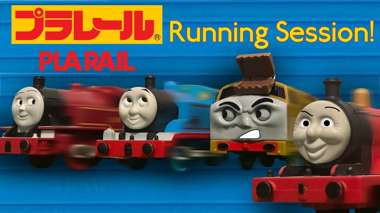 Dallen’s Plarail Running Session! (Ft. Cute animals!)