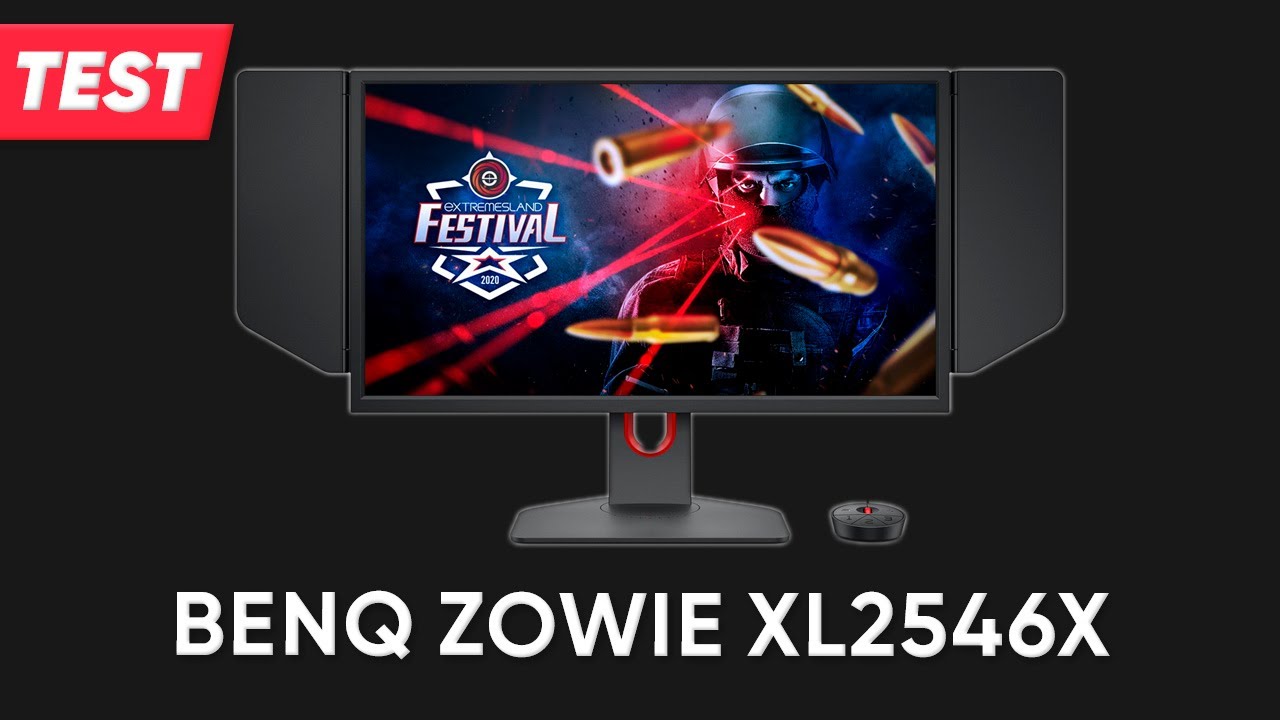 Monitor BenQ ZOWIE XL2546X (9H.LLRLB.QBE) | TEST | Deutsch - YouTube