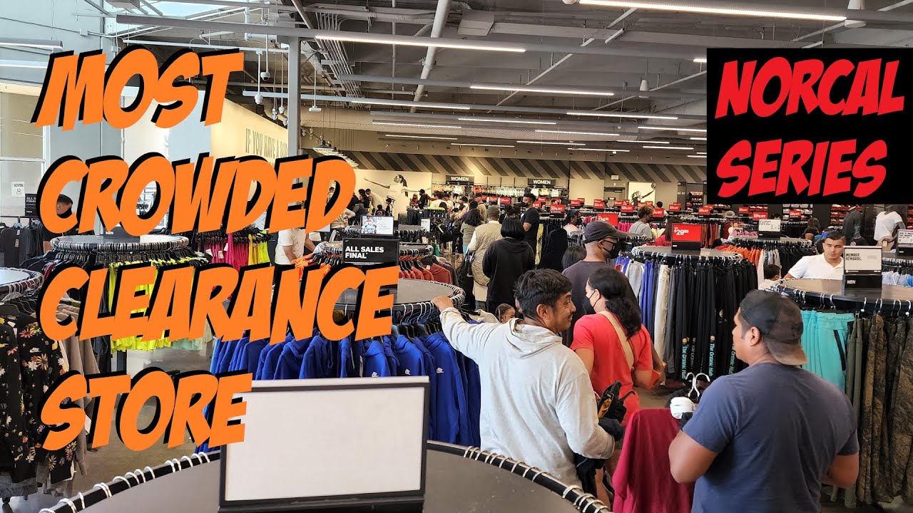 The Craziest Nike Clearance Store I've San - YouTube