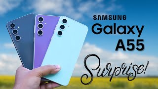 Breaking News: Samsung Galaxy A55 5G : SURPRISE SURPRISE