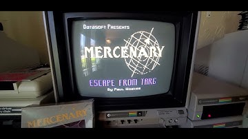 Mercenary for Commodore 64 and Atari 400/800 on eBay 06/11/25