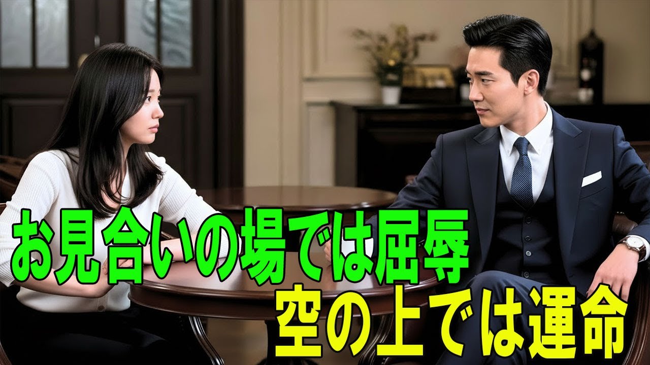 【感動する話】プロポーズしたその場で振られた彼女。飛行機で出会った男は財閥会長だった！彼女に向けた彼の追跡が始まる！