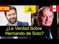 Juan Ramon Rallo Dice Que Hernando de Soto NO es Liberal