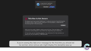 How to remove "This Mac Is Not Secure" POP-UP scam using Combo Cleaner?