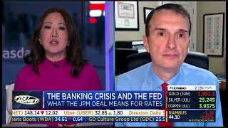 Jim Bianco joins CNBC to discuss the banking crisis & how it factors into the Fed's decisions