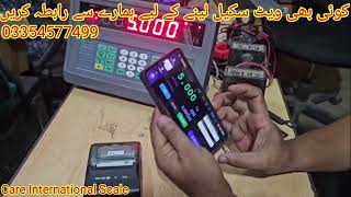 Price Computing Weighing Application for Mobile with Printer | Digital Weighing Software Demo 2026 screenshot 3
