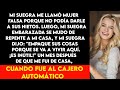 Mi suegra me llamó mujer falsa y me intimidó, pero cuando salí de casa, se dio cuenta...