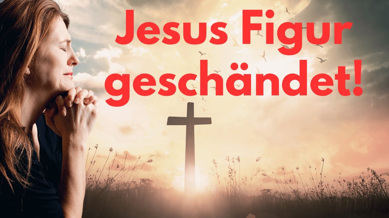 Jesus-Figur geschändet und in Kirche uriniert!! Es macht einen sprachlos...