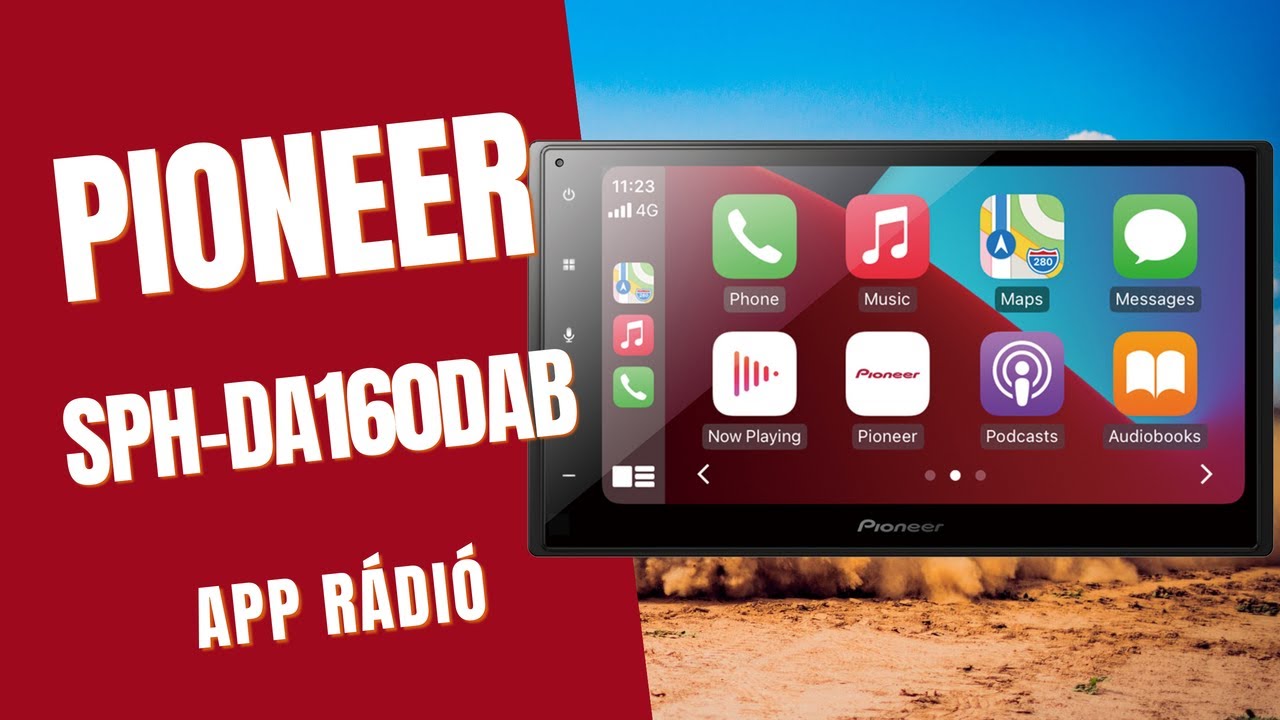 Autoradio PIONEER SPH-DA160DAB au meilleur prix - Oscaro