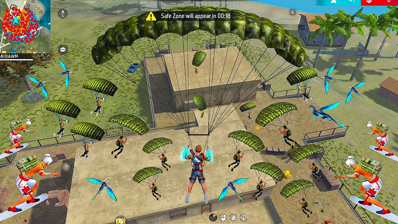 SCAR+M1014 2.0 💪 90%Headshot Rate ⚡| Solo Vs Squad Full Gameplay | FREE FIRE