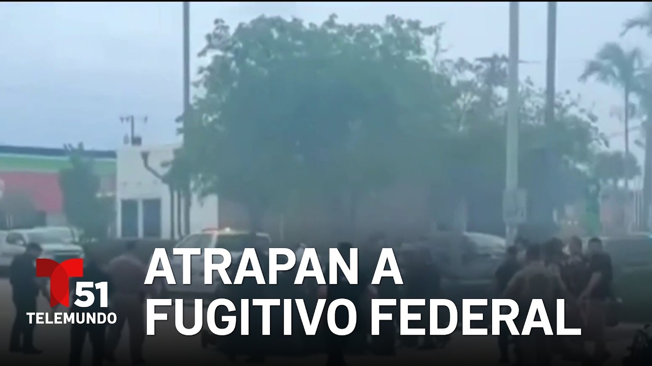 Capturan en Hialeah a fugitivo federal tras intensa persecución - YouTube