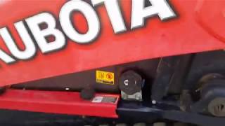 I try to describe how to operate a Kubota skid loader.....watch and learn.....