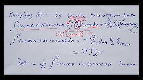 Integral  Representation of Bessel function