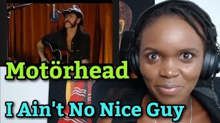 African Girl First Time Reaction to Motörhead - I Ain't No Nice Guy