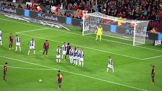 Lionel Messi - 7 Farklı Müsabakada Frikik Golü Yeni Dünya Rekoru Hd