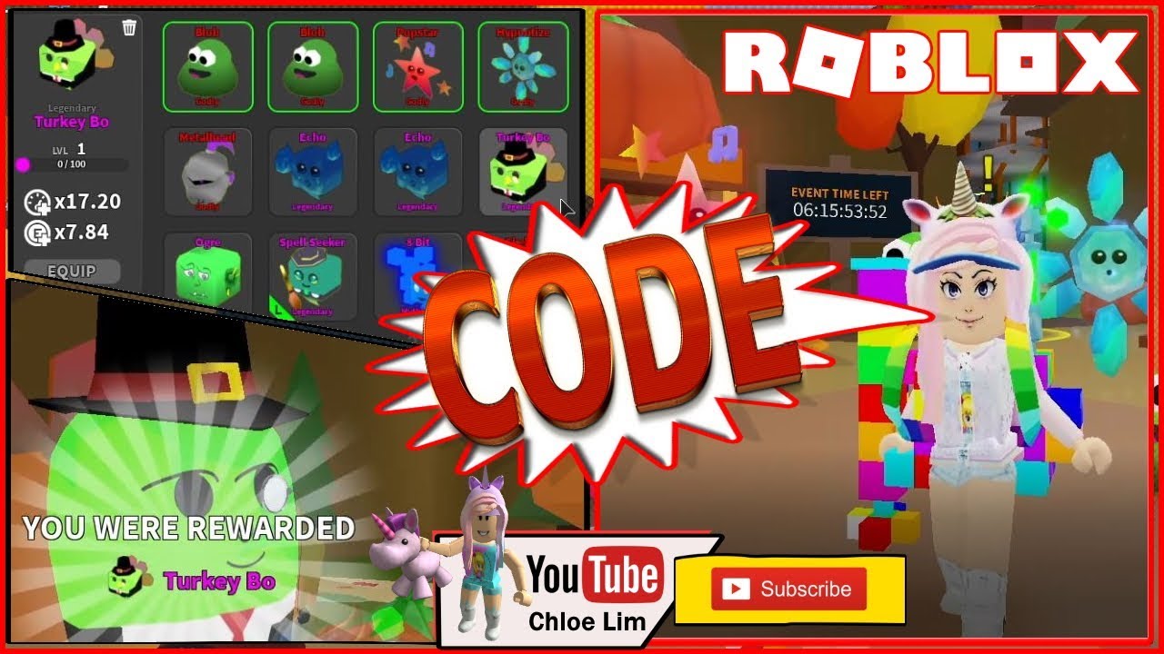 Chloe Tuber Roblox Ghost Simulator Gameplay Code Easy Thanksgiving Event That Gives Op Pet - codes for ghost simulator roblox quest