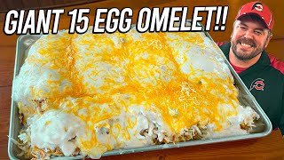 Sami's 15Egg Monster Country Breakfast Omelet Challenge!!