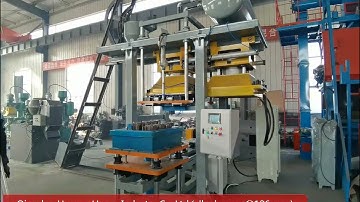 Cold box core and mould shooter machine | horizontal cold core box | Amine gas | motor body casting