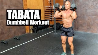 Full-Body TABATA Dumbbell Workout