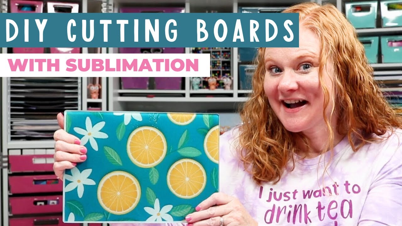 How to Make Sublimation Cutting Boards for Your Kitchen - YouTube