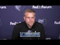 Tuomas Iisalo Press Conference | Grizzlies vs. Wizards