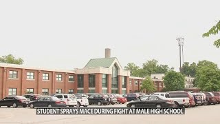 EMS called to Louisville Male High School after mace sprayed during student fight