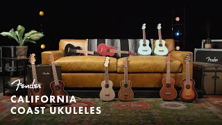 Exploring the California Coast Ukuleles | Fender Acoustics | Fender