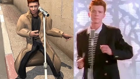 【CSGO】Rick Roll but CSGO