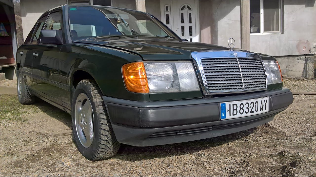 Mercedes W124 2.3 1985 YouTube