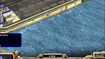 Command and Conquer: Generals Zero Hour  Destroying Aircraft Carrier