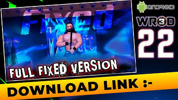 WR3D 22 By Leo - Full Fixed v.2 Released With New Arenas Moves Taunts And More Features
