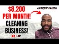 8000 per month cleaning business while working full time job