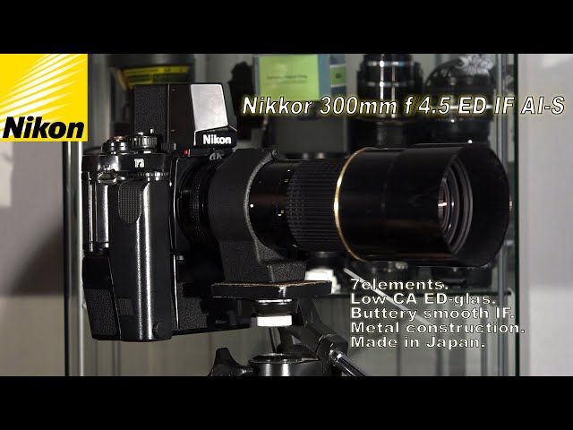 Nikkor 300mm f/4.5 ED IF AI-S #nikon #nikkor #madeinjapan