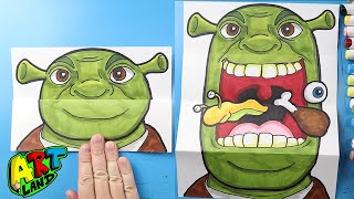 How to Draw a Shrek Surprise Fold