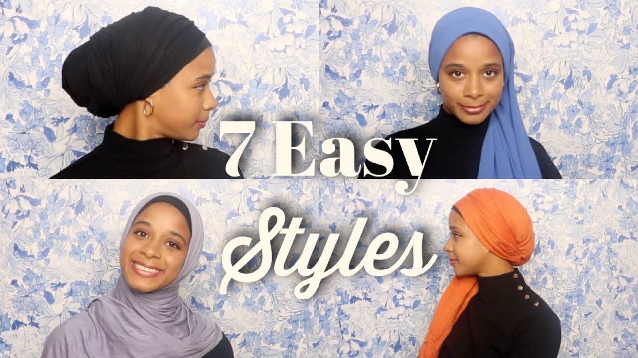 7 Easy Head Covering Styles Why I cover my hair... YouTube