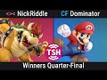 Newsflash 54 – Ultimate – Nickriddle {Bowser} Vs. Dominator {Mario} WQF