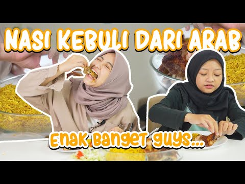 PERTAMA NYOBAIN NASI ARAB|| HALDA SAMPE ABIS !! DAGING ONTA BANYAK AERNYA ??