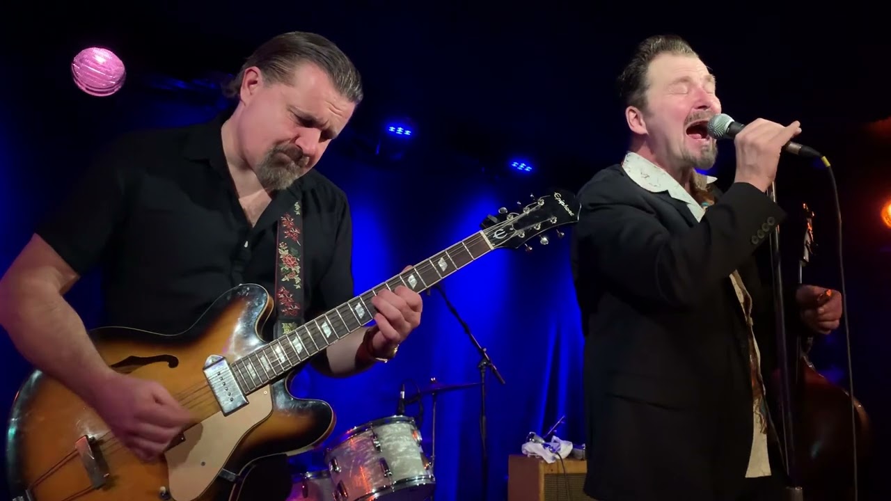 Knockout Greg & the Scandinavian Blue Flames - Whiskey Heaven, medley Malmö, 15 Dec. 2022