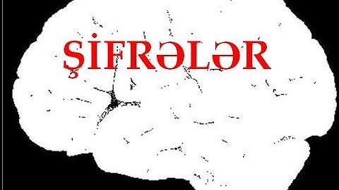 Şifrələr/Məntiq dərsi-1