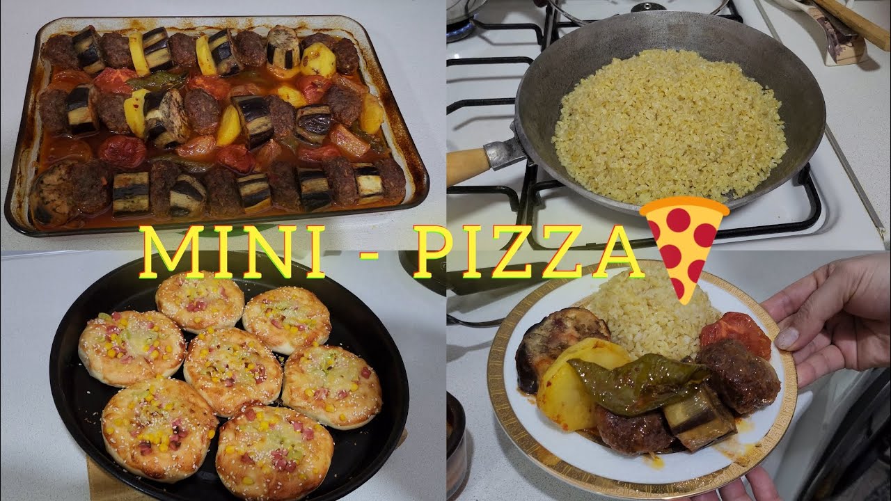 Mini-Pizza va Turk usulida ANTIQA TAOM!🍕🥘
