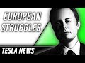 Tesla's European Sales Figures Lagging