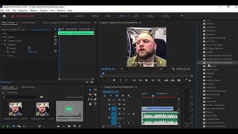 Audio Tweaking in Premier Pro - Headphone Effect