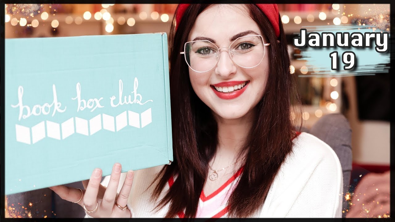 BOOK BOX CLUB UNBOXING JANUARY 2019 Book Roast YouTube