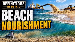What is beach nourishment ⛱️