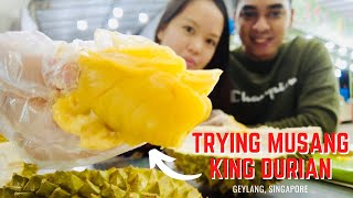 Musang King Durian: The Best Durian We’ve Ever Tried | Singapore 🇸🇬