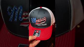250th American Anniversary Trucker Hat Patriotic USA Flag 'Merica Embroidered Mesh Back One Size