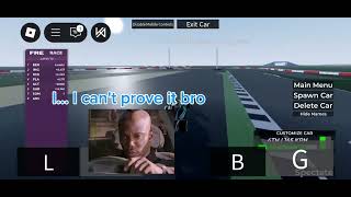 BRI’AINT Moments at Silverstone 🇬🇧😂 | Roblox Formula Racing Experience Chaos screenshot 5