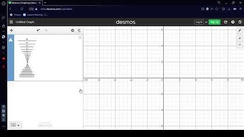 Crashing Desmos graphing calculator as fast as i can