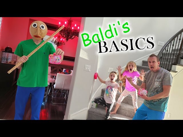 BALDI'S BASICS IN REAL LIFE!! Maikito's Christmas Present 