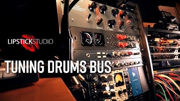 QUICK DRUMS BUS TUNING - API 5500 stereo eq